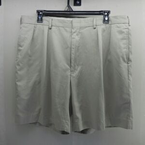 VTG Polo Golf Ralph Lauren Shorts Mens 42 Taupe Chino Flat Pony Dad 90s Y2K